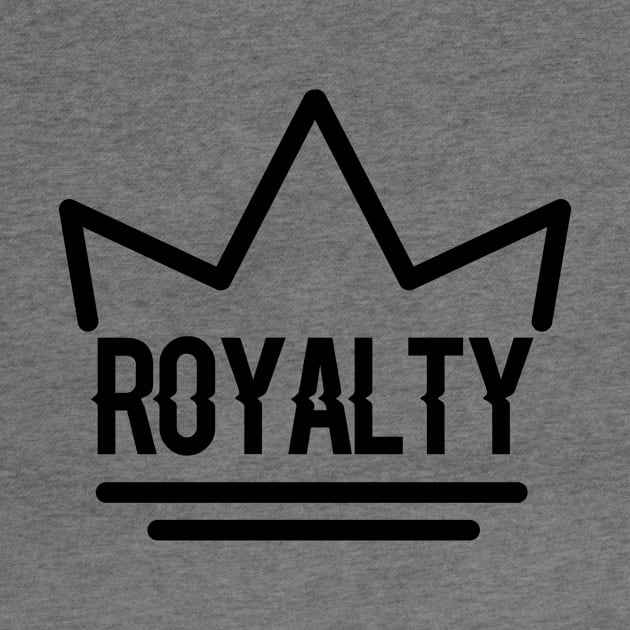 Royalty Black Crown Logo by RoyaltyApparel2018